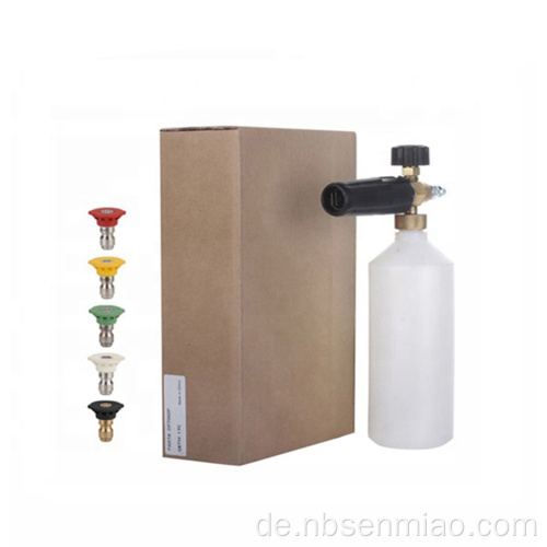 1L Flasche OEM Druck Schneeschaum Kanonenlanze